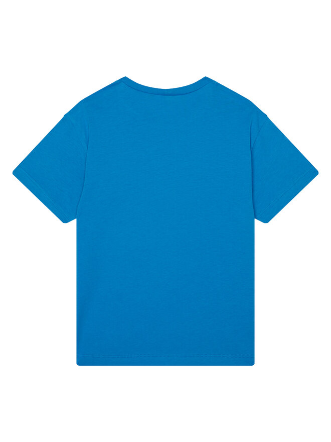 United Colors Of Benetton United Colors Of Benetton Majica 3JERC10PE Modra Regular Fit