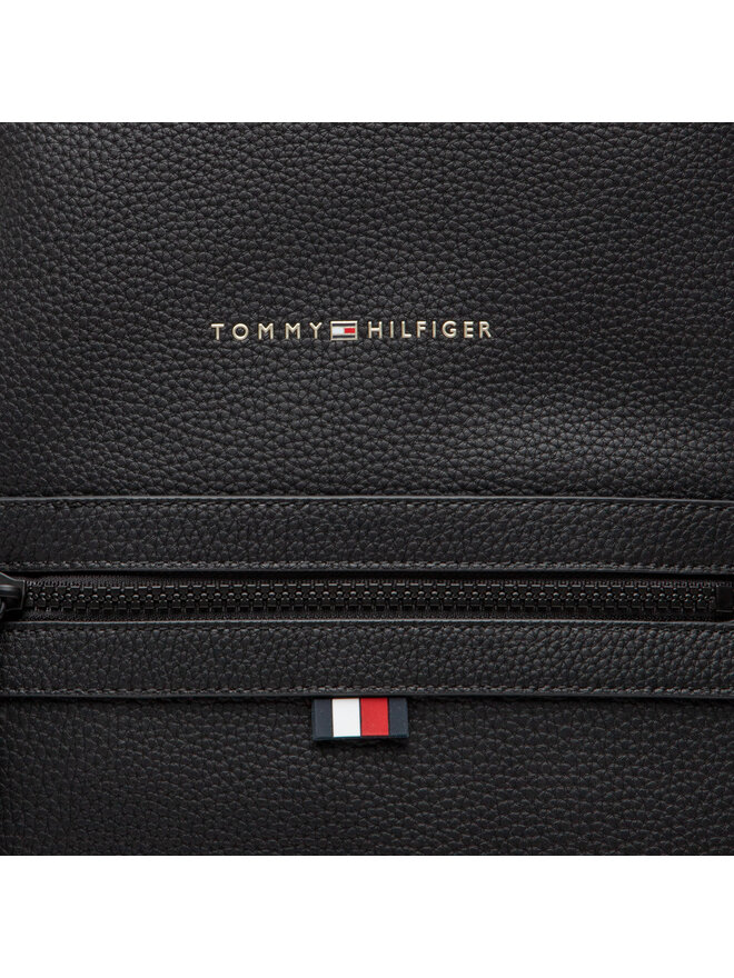 Tommy Hilfiger Hátizsák Tommy Hilfiger Essential Pu Backpack AM0AM09503 Fekete