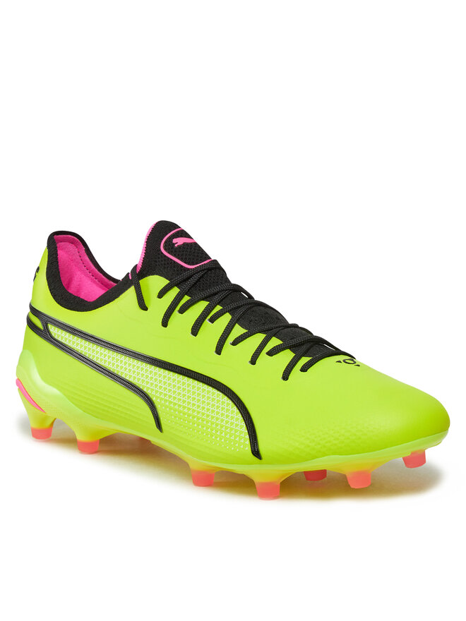 Puma Buty do piłki nożnej Puma King Ultimate Fg/Ag 107563 06 Zielony