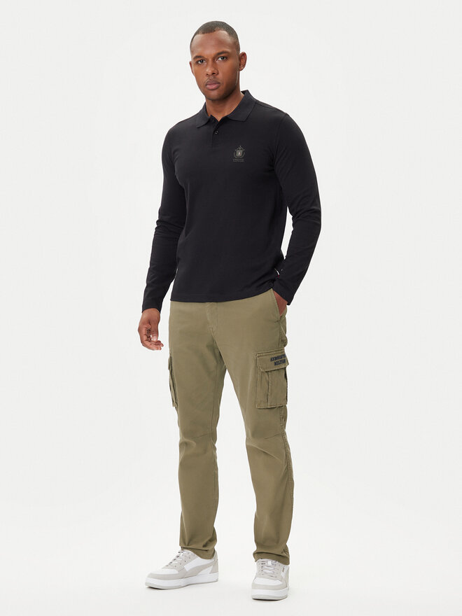 Aeronautica Militare Aeronautica Militare Polo 252PO1886UJ00703 Negro Regular Fit