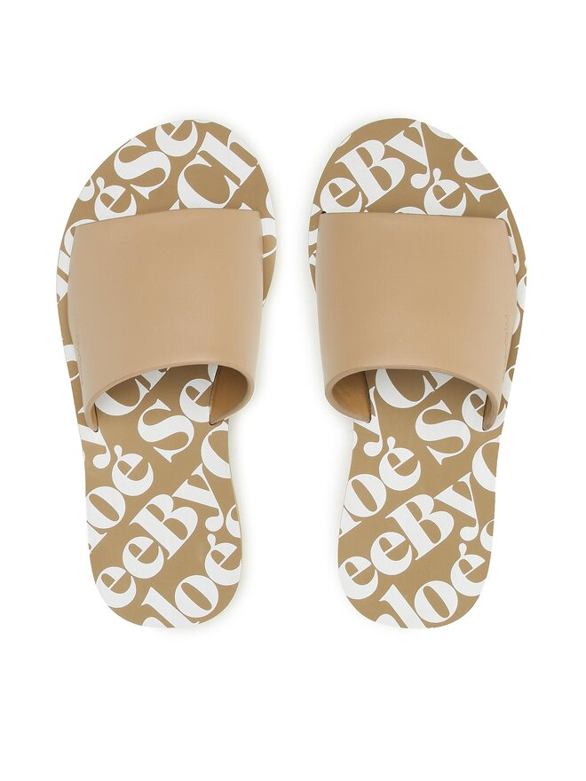See By Chloé Pantoletten See By Chloé SB38211A Beige