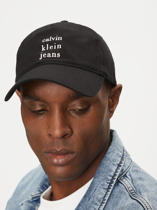 Calvin Klein Jeans Kšiltovka Calvin Klein Jeans Seasonal Printed LV04G5036G Černá