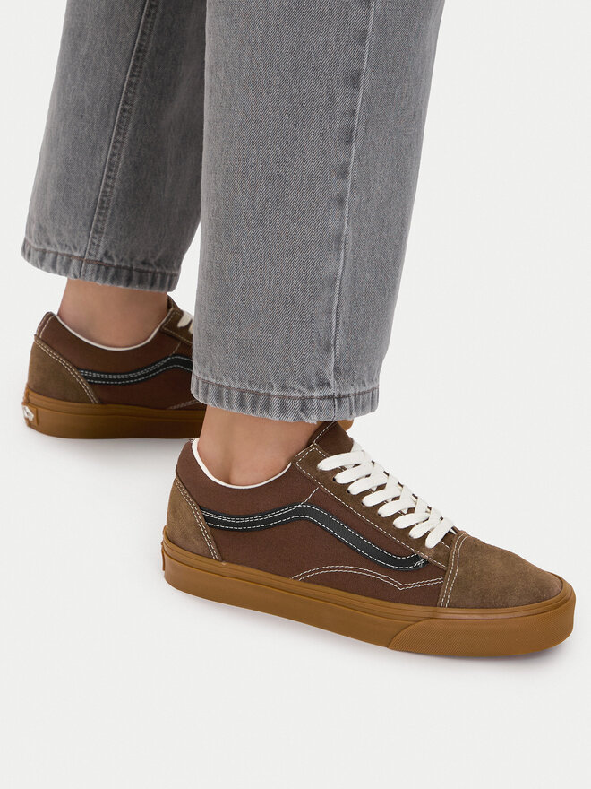 Vans Sneakers aus Stoff Vans Old Skool VN000Z90FST1 Braun