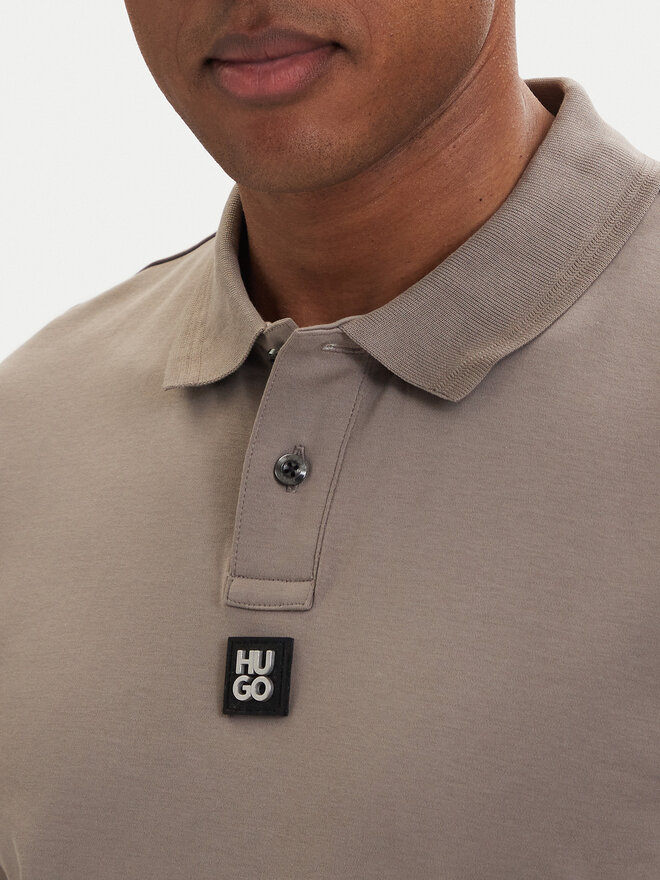 HUGO HUGO Poloshirt Deabono_D 50517638 Beige Regular Fit