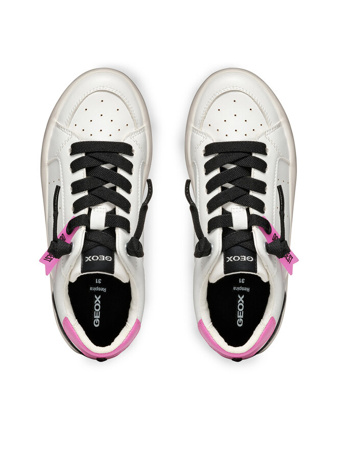 Geox Sneakersy Geox J Gisli J554NA 000BC C0563 M Biały