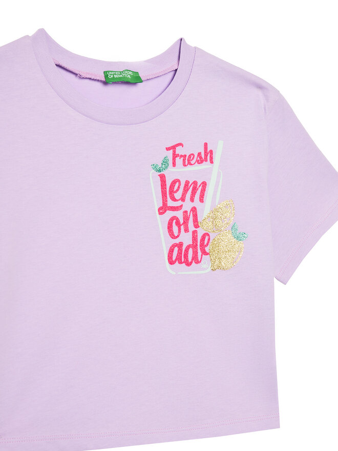 United Colors Of Benetton United Colors Of Benetton T-Shirt 35RYC10OZ Grün Regular Fit
