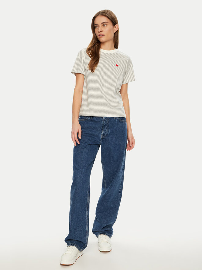 JDY JDY Camiseta Pisa 15298612 Gris Regular Fit