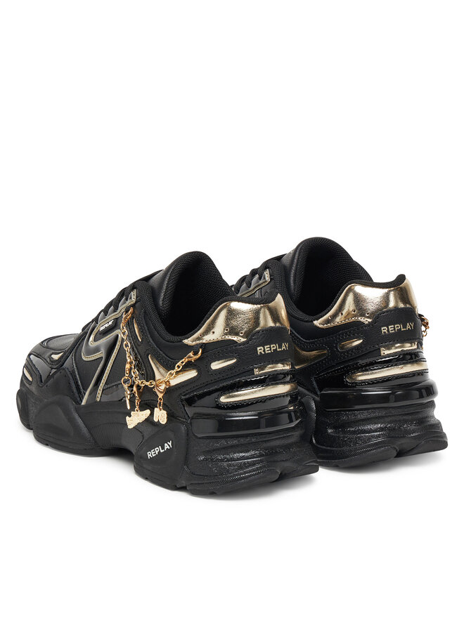 REPLAY Sneakersy REPLAY GWS9N .000.C0013L Černá