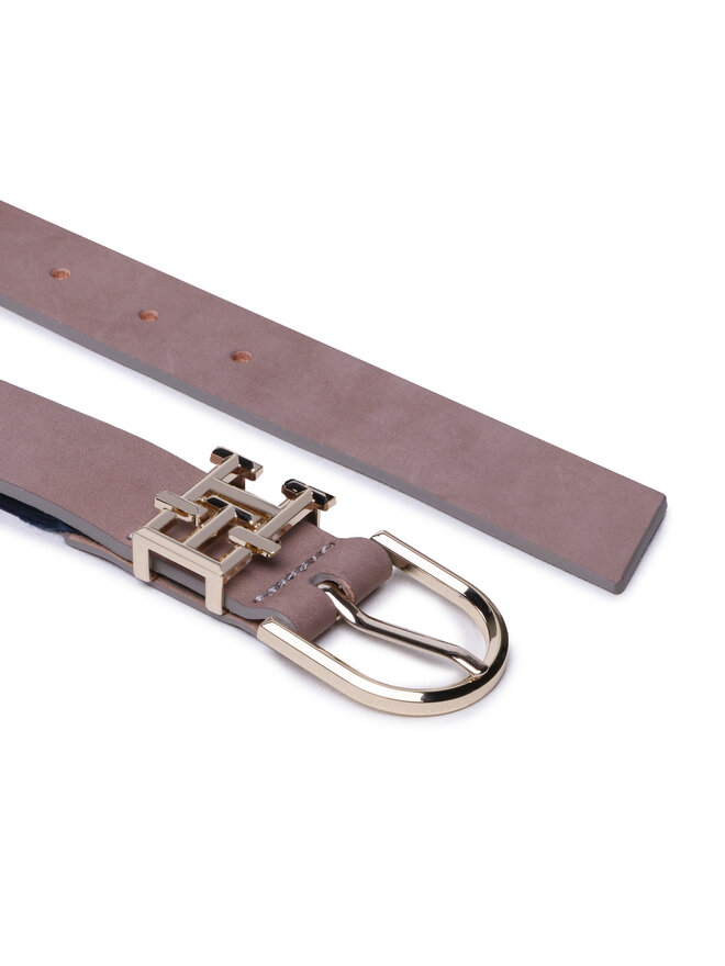 Tommy Hilfiger Dámsky opasok Tommy Hilfiger Th Lux 3.5 Nubuck AW0AW14795 Béžová