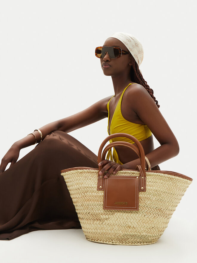 JACQUEMUS Сумка JACQUEMUS Le Panier Soli 23E223BA045-3072 Бежевий