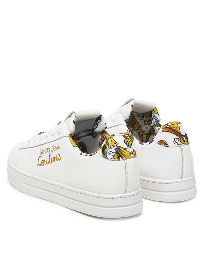 Versace Jeans Couture Sneakersy Versace Jeans Couture 78VA3SKL Biały