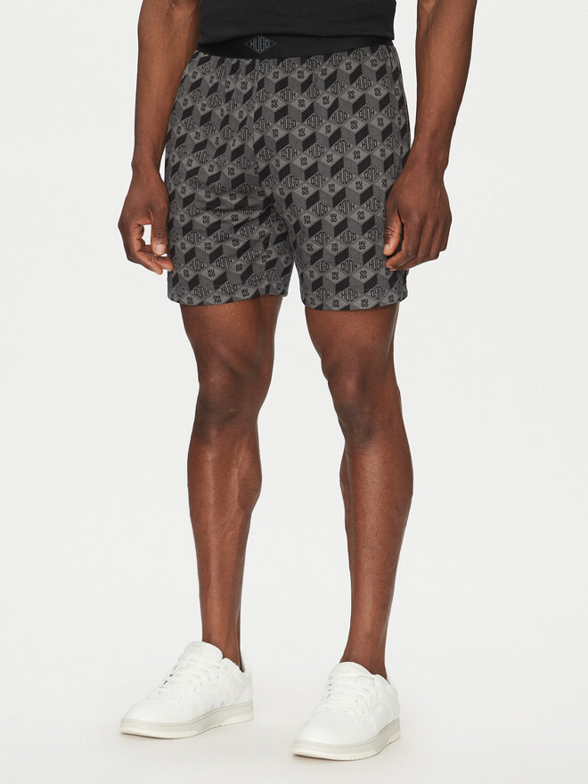 HUGO HUGO Піжамні шорти Jo 50540070 Сірий Regular Fit