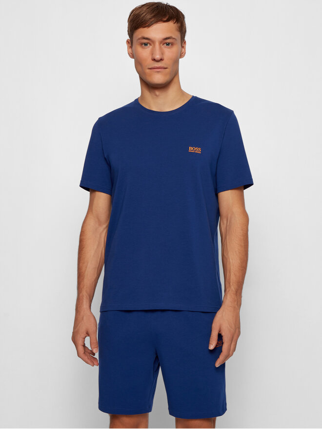 BOSS Boss Pizsama felső Mix&Match 50381904 Kék Regular Fit