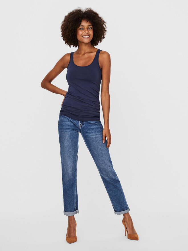 Vero Moda Vero Moda Felső Maxi 10185110 Sötétkék Regular Fit