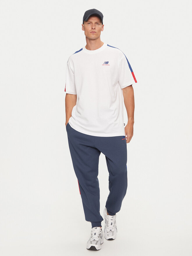 New Balance New Balance Camiseta Classics MT43526NNY Azul Relaxed Fit