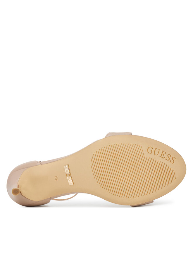 Guess Sandales Guess FLTKAB LEA03 Bēšs