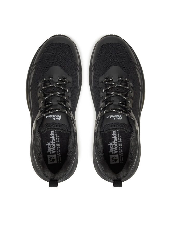 Jack Wolfskin Sneakersy Jack Wolfskin Hike Ventura Lite Xt Vent Low A64206 Czarny