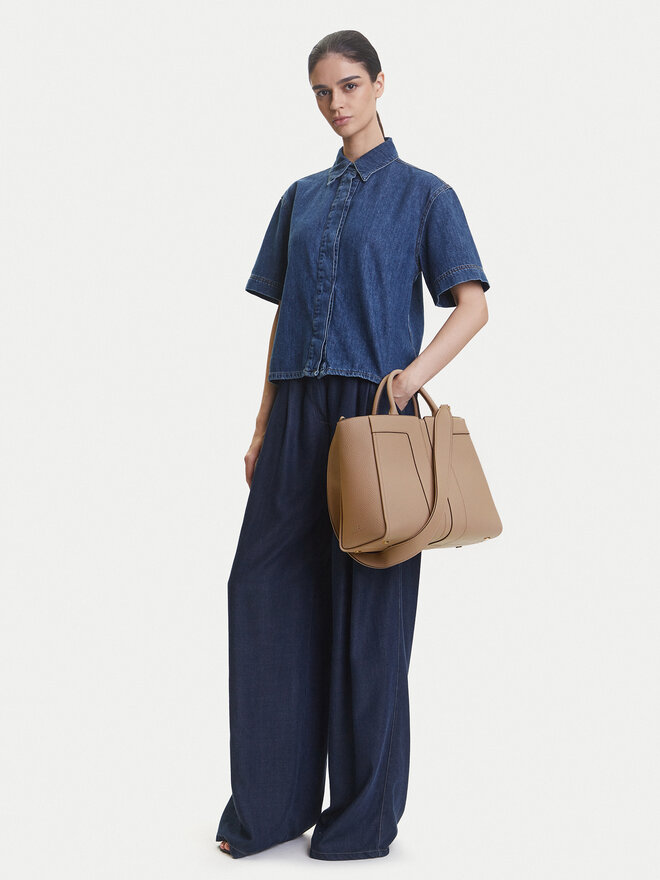 Elisabetta Franchi Ročna torba Elisabetta Franchi BS-07A-51E2-V500 Bež