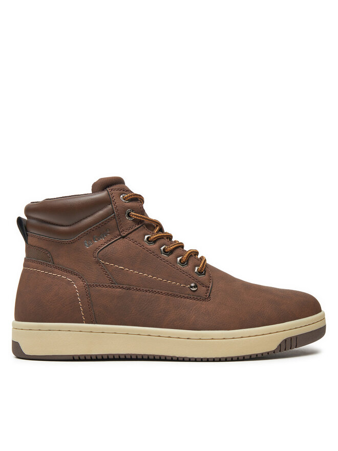 Lee Cooper Gležnjarji Lee Cooper PRWZ0002S Rjava