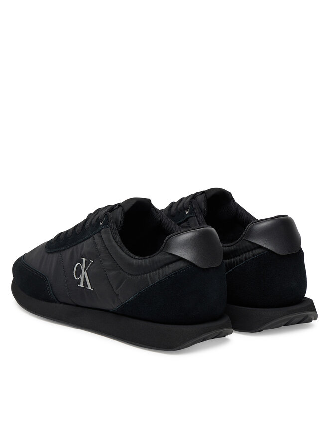 Calvin Klein Sneakers Calvin Klein Retro Runner Ess Mix Mat YM0YM01361 Schwarz
