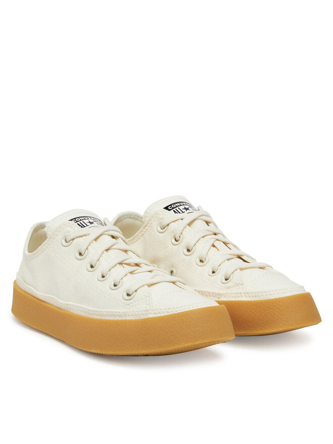 Converse Πάνινα παπούτσια Converse Chuck Taylor All Star Retro Rubber A10696C Μπεζ
