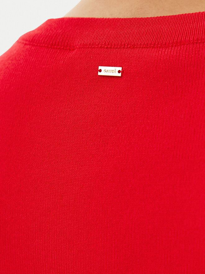 Gaudi Gaudi Top 511FD43007 Rojo Slim Fit