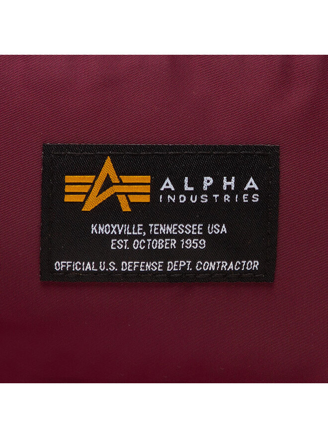 Alpha Industries Сумка на пояс﻿ Alpha Industries Crew Carry Bag 196923 Бордовий