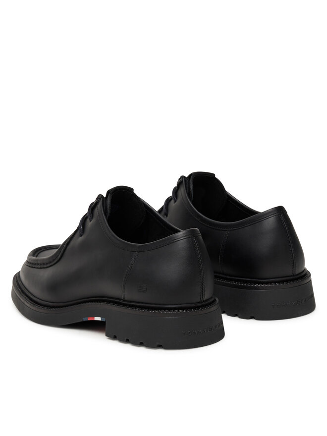 Tommy Hilfiger Halbschuhe Tommy Hilfiger Comfort Lwt Moc Toe FM0FM05588 Schwarz
