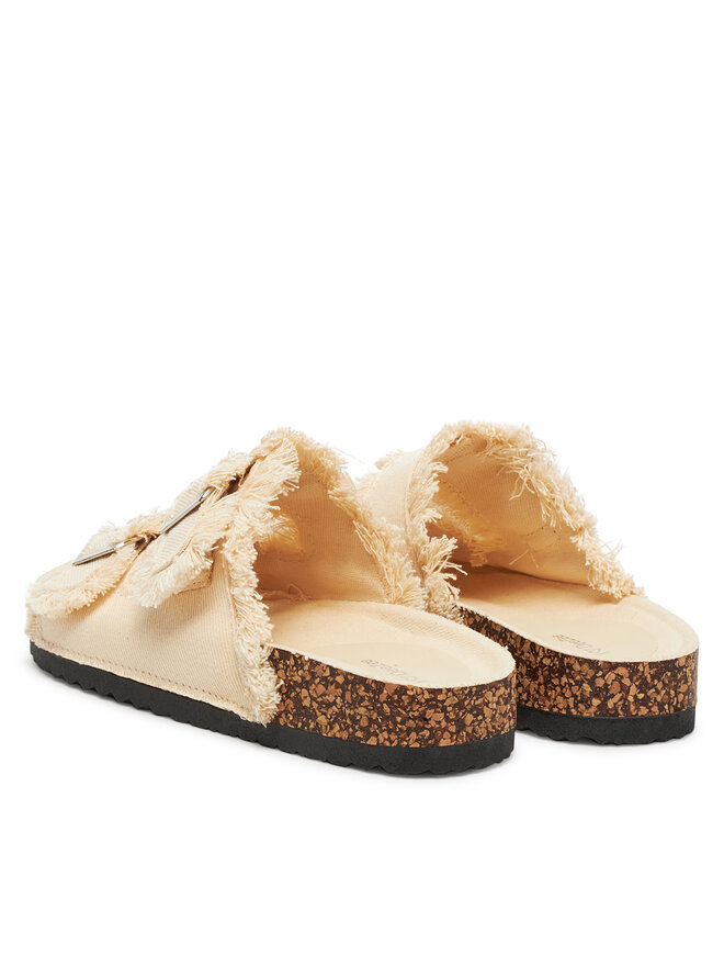 DeeZee Pantoletten DeeZee F2011-10 Beige