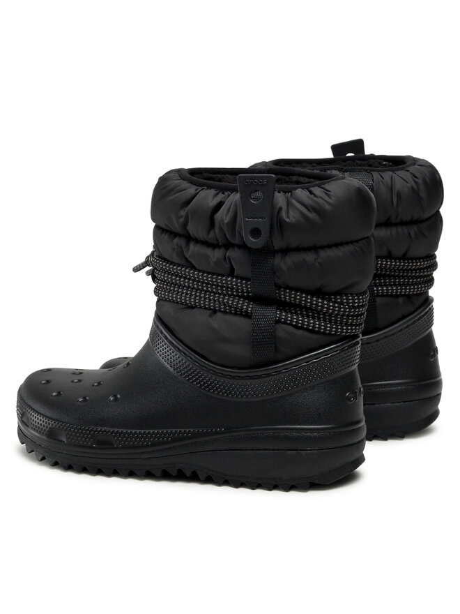 Crocs Schneeschuhe Crocs Classic Neo Puff Luxe Boot W 207312 Schwarz