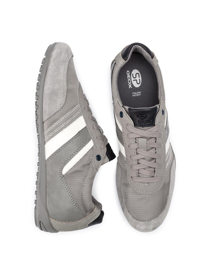 Sneakers Geox U Garlan B U923GB 011AU C1003 Grau eschuhe
