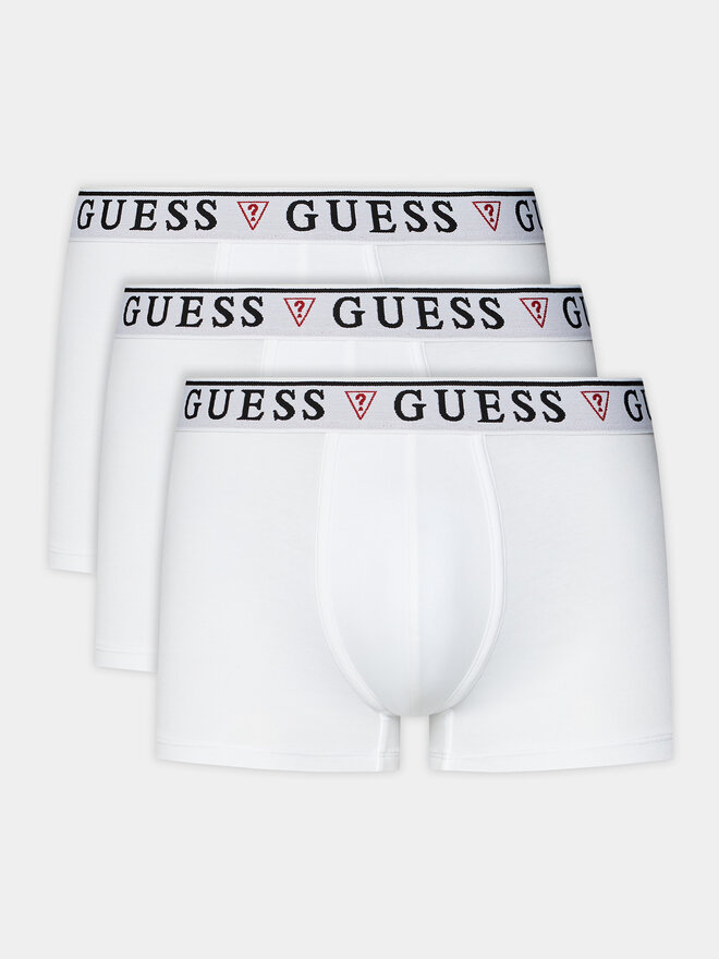 Guess Guess Σετ μποξεράκια 3 τμχ U97G01 KCD31 Λευκό
