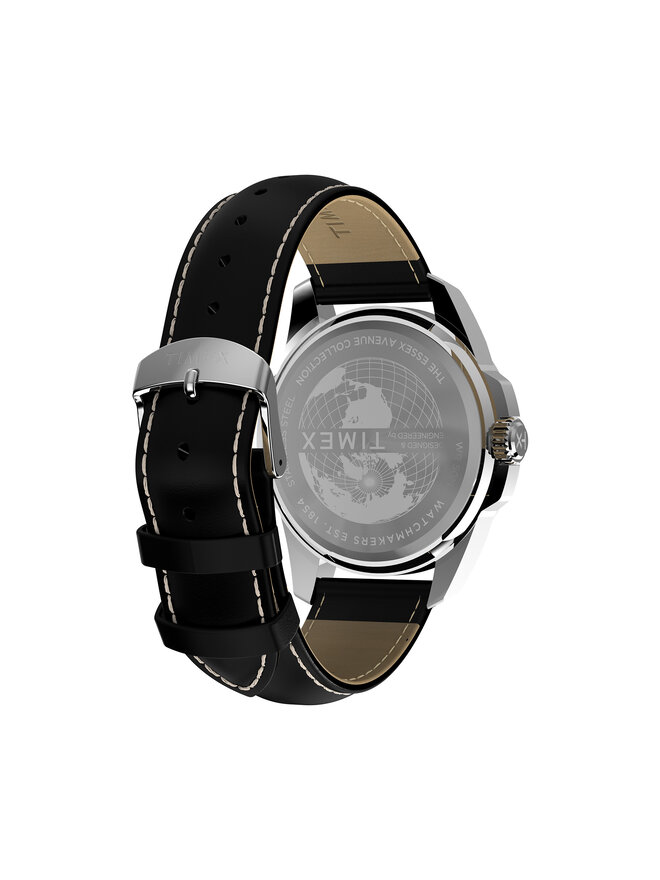 Timex Годинник Timex Essex TW2Y20600 Чорний