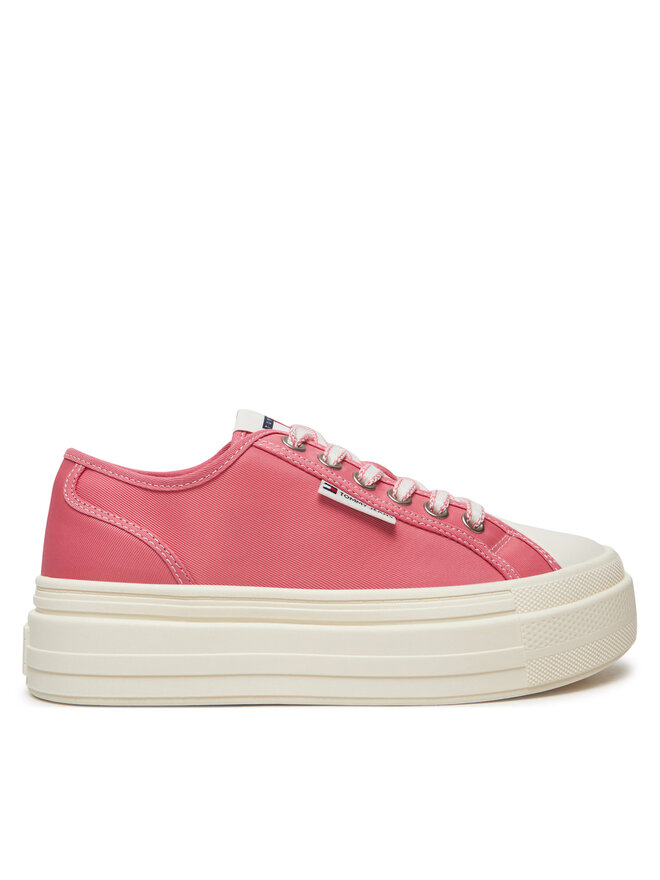 Tommy Jeans Trampki Tommy Jeans Foxing EN0EN02713 Różowy