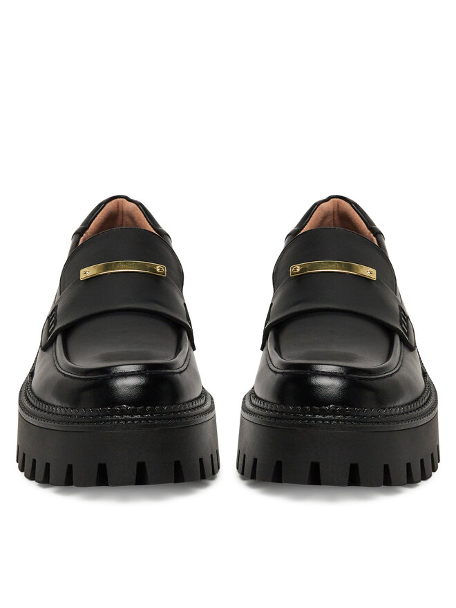 DeeZee Loafersy DeeZee HY19001-2 Czarny