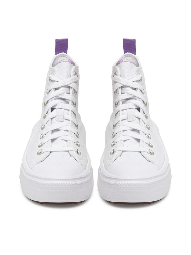 Converse Sneakers aus Stoff Converse CHUCK TAYLOR ALL STAR MOVE PLATFORM A03667C Weiß