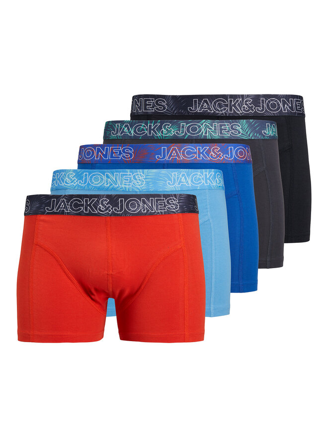 Jack&Jones Jack&Jones Σετ μποξεράκια 5 τμχ. Pete 12277587 Έγχρωμο
