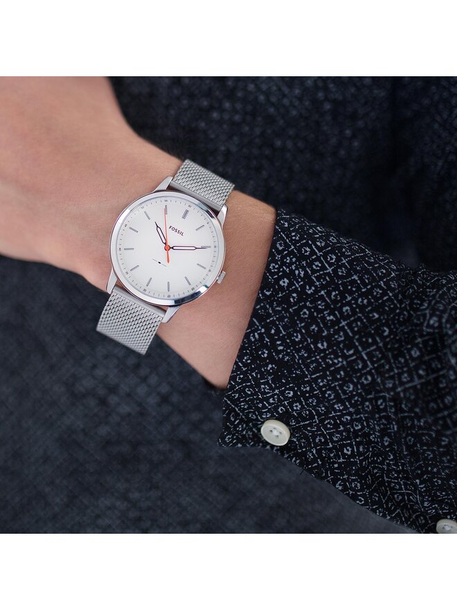 Montre Fossil The Minimalist FS5359 Argent chaussures