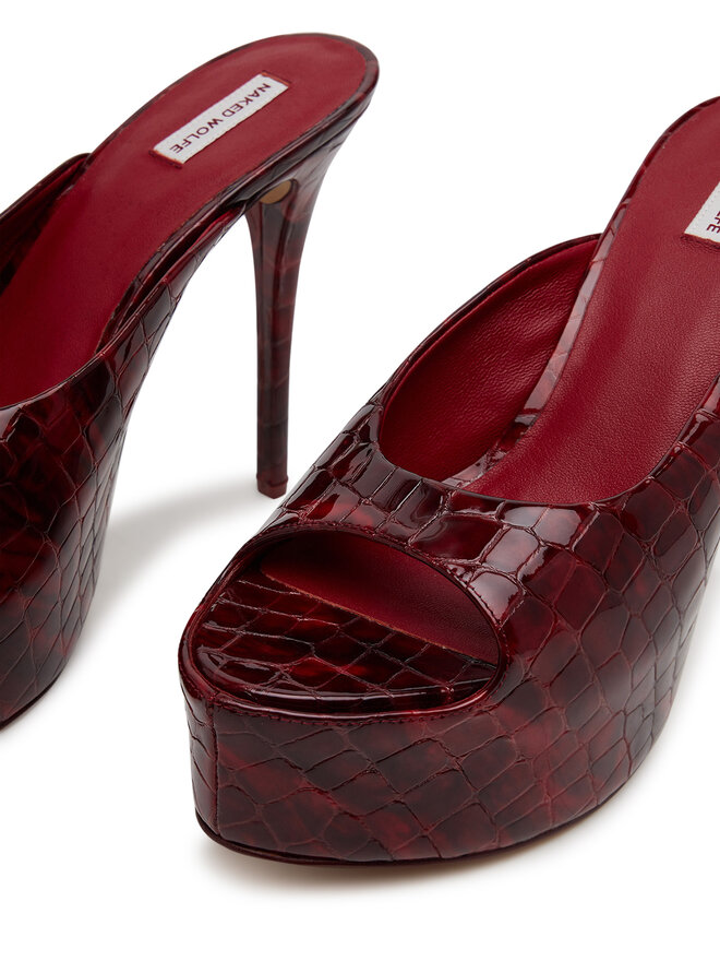 Naked Wolfe Ciabatte Naked Wolfe Fab Bordeaux