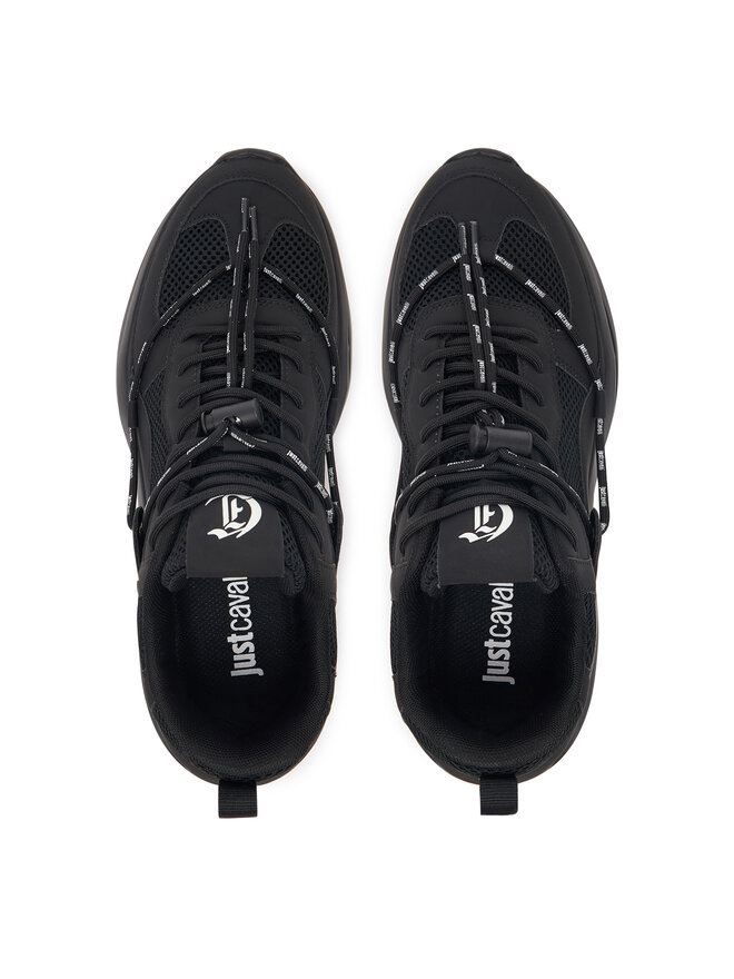 Just Cavalli Sneakers Just Cavalli 80QA3SV2 ZSE47 Schwarz