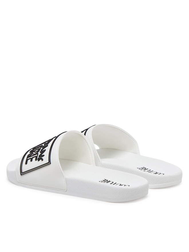 Versace Jeans Couture Παντόφλες Versace Jeans Couture 78YA3SQ3 Λευκό