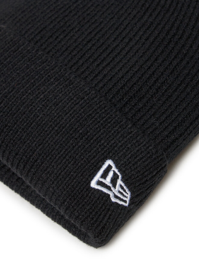 New Era Czapka New Era Wool Cuff Knit Beanie 60424814 Czarny