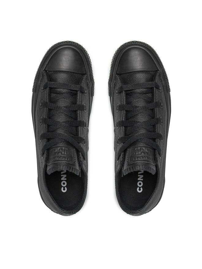 Converse Sneakers aus Stoff Converse Chuck Taylor All Star Mono Leather 135253C Schwarz