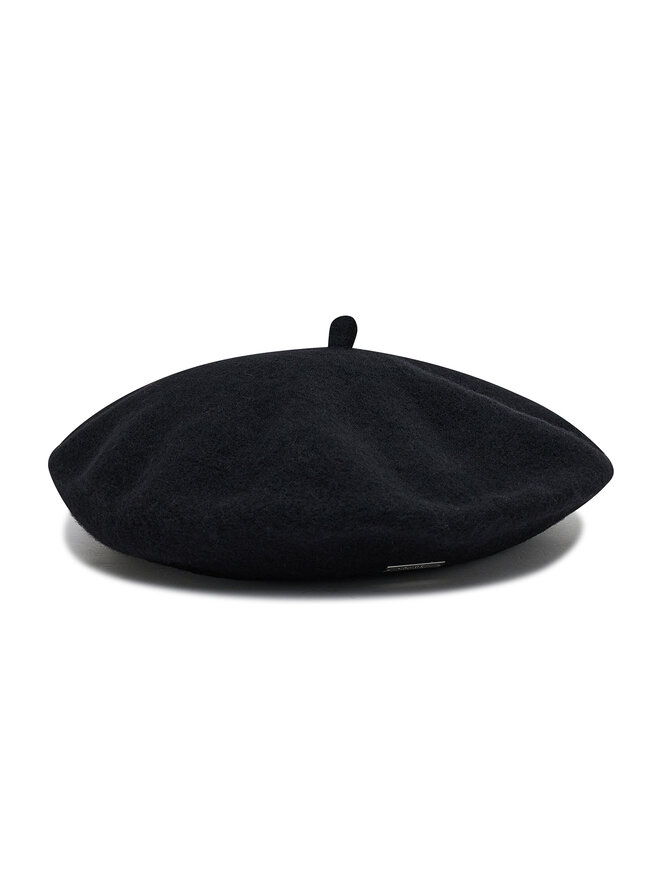 全ての Ralph Lauren Beret Lauren Czarny 454855079001 Beret Wool 帽子