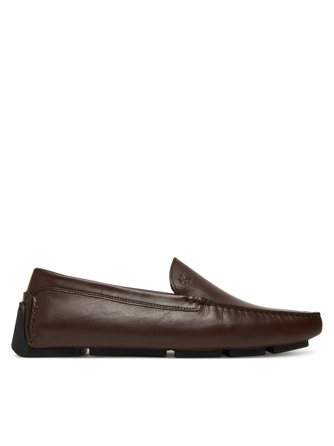 Calvin Klein Mocasini Calvin Klein Driver Lth HM0HM01864 Maro