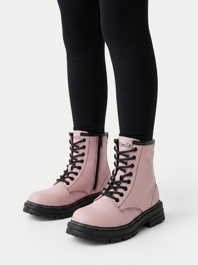DeeZee Schnürschuhe DeeZee CEO-CS6150-01 Rosa