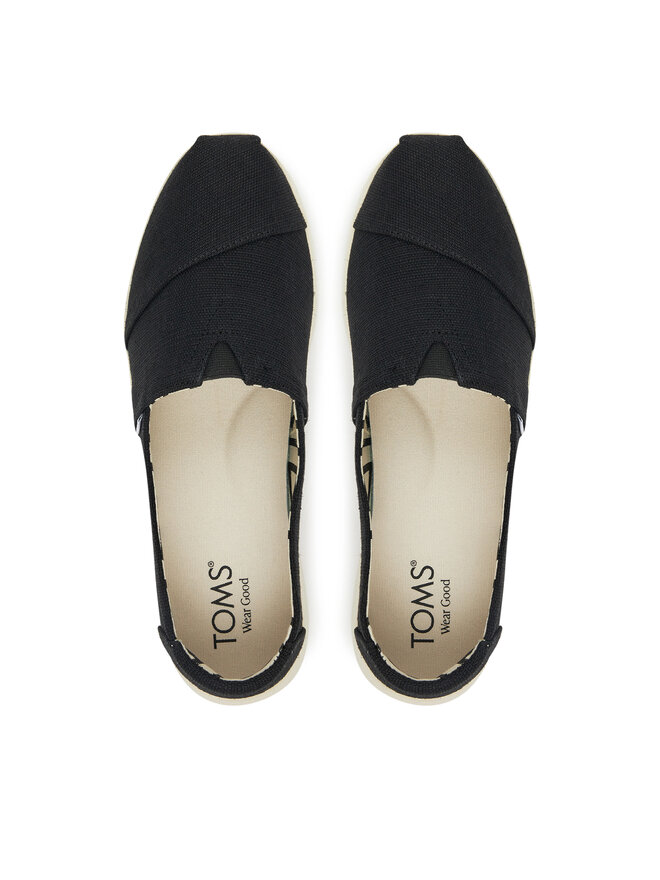 Toms Polobotky Toms Alpargata Plus 10021574 Černá