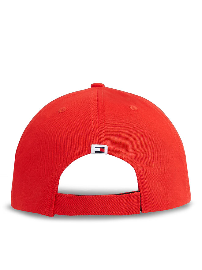 Tommy Jeans Czapka z daszkiem Tommy Jeans Tjw Linear Logo Cap AW0AW15845 Czerwony