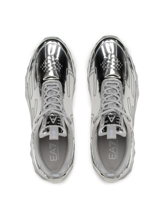 EA7 Emporio Armani Снікерcи EA7 Emporio Armani X8X033 XK183 N412 Срібний