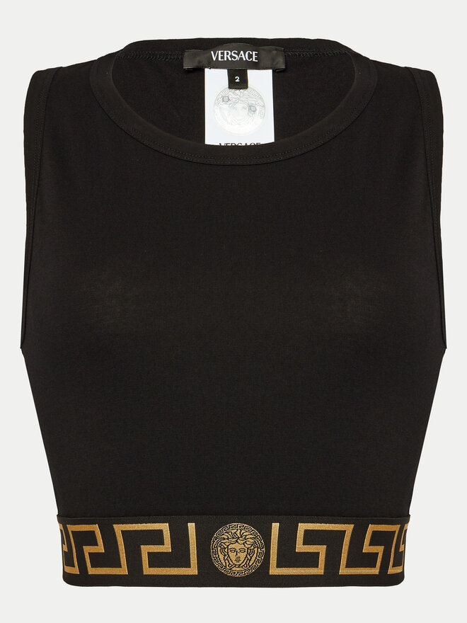 Versace Versace Sportinė liemenėlė 1008598 1A10011 Juoda Slim Fit